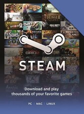 Steam Gift Card 60 ZAR Steam Key For ZAR Currency Only