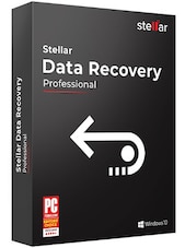 Stellar Data Recovery - Professional PC, Mac 1 Cihaz Ömür boyu Stellar Anahtar KÜRESEL