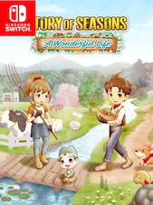 STORY OF SEASONS: A Wonderful Life Nintendo Switch Nintendo eShop Chiave STATI UNITI