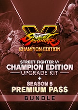 Street Fighter V: Champion Edition Upgrade Kit + Season 5 Premium Pass Bundle PC Steam Chiave GLOBALE