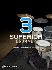 Superior Drummer 3 Virtual Drum Software - PC 1 Dispositivo di durata Toontrack Chiave GLOBALE