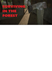 Surviving in the forest Steam PC Key GLOBAL Steam Klíč GLOBÁLNÍ
