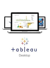 Tableau Desktop 2022 - Professional Edition PC 1 zařízení 1 rok tableau.com Klíč GLOBÁLNÍ