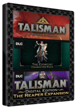 Talisman Digital Edition + Reaper Expansion + Exorcist Pack Steam Key GLOBAL Steam Klíč GLOBÁLNÍ