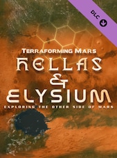 Terraforming Mars - Hellas & Elysium PC Steam Clé GLOBAL