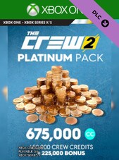 The Crew 2 - Platinum Crew Credits Pack - 450,000 + 225,000 Bonus Xbox One Xbox Live Klíč GLOBÁLNÍ