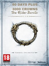 The Elder Scrolls Online Plus Membership PC 2 miesiące The Elder Scrolls Online Klucz GLOBALNY