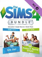 The Sims 4 Spa Day + Perfect Patio Stuff PC EA App Cheie GLOBAL
