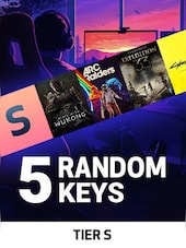 TIER S Random 5 Keys Steam Key GLOBAL