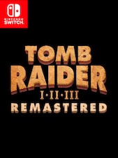 Tomb Raider I-III Remastered Starring Lara Croft Nintendo Switch Nintendo eShop Account GLOBAL