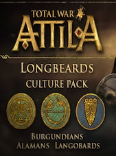 Total War: ATTILA - Longbeards Culture Pack Steam Key GLOBAL Steam Kulcs GLOBÁLIS