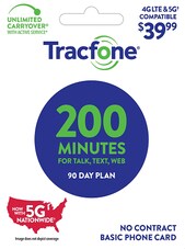 Tracfone Card 39.99 USD Tracfone Clé ÉTATS-UNIS