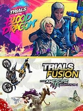 TRIALS OF THE BLOOD DRAGON + TRIALS FUSION AWESOME MAX EDITION Xbox One Xbox Live Key EUROPE
