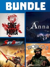 Tropico 3 + Sine Mora + SkyDrift + Anna BUNDLE Steam Gift GLOBAL Steam Dárek GLOBÁLNÍ