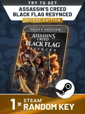 Try to Get Assassin's Creed Black Flag Resynced - Random Deluxe Edition  1 Key (PC) - Steam Key - GLOBAL Steam Key GLOBAL