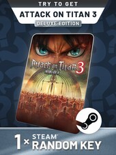 Try to get Attack on Titan 3 / A.O.T. 3 - Random Digital Deluxe Edition 1 Key PC Steam Chiave GLOBALE