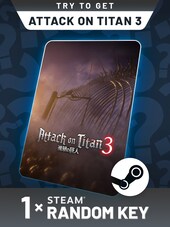 Try to get Attack on Titan 3 / A.O.T. 3 - Random Standard Edition 1 Key PC Steam Chiave GLOBALE
