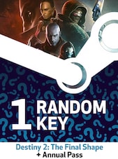 Try To Get Destiny 2: The Final Shape + Annual Pass – Random 1 Key PC Steam Clé GLOBAL