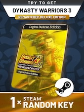 Try To Get DYNASTY WARRIORS 3: Complete Edition Remastered - Random Digital Deluxe Edition 1 Key PC Steam Clave GLOBAL