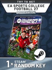 Try To Get EA SPORTS College Football 27 - Random Deluxe Edition 1 Key PC Steam Schlüssel GLOBAL