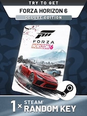 Try to get Forza Horizon 6 Random Deluxe Edition 1 Key PC Steam Schlüssel GLOBAL