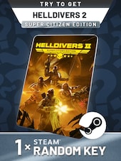 Try To Get Helldivers 2 - Random Super Citizen Edition 1 Key PC Steam Key GLOBAL