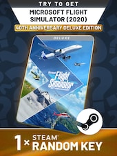 Try to get Microsoft Flight Simulator (2020) Deluxe 40th Anniversary Edition 1 Key PC Steam Key GLOBAL