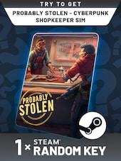 Try To Get Probably Stolen - Cyberpunk Shopkeeper Sim - Random 1 Key PC Steam Kulcs GLOBÁLIS