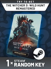 Try To Get The Witcher 3: Wild Hunt Remastered  - Random 1 Key PC Steam Key GLOBAL