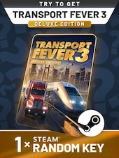 Try To Get Transport Fever 3 - Random Deluxe Edition 1 Key PC Steam Key GLOBAL