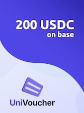 UniVoucher Crypto Gift Card 200 USDC Univoucher Key GLOBAL