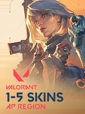 Valorant Account 1-5 Skins AP Region (PC) - Valorant Account - GLOBAL Valorant Account Account GLOBAL