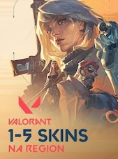 Valorant Account 1-5 Skins PC NA Region Valorant Account Account GLOBAL