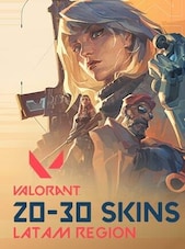 Valorant Account 20-30 Skins LATAM Region (PC) - Valorant Account - GLOBAL Valorant Account Account GLOBAL