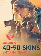 Valorant Account 40-50 Skins PC LATAM Region Valorant Account Account GLOBAL