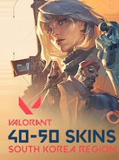 Valorant Account 40-50 Skins PC South Korea Server Valorant Account Account GLOBAL