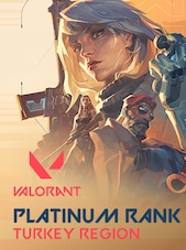 Valorant Account PLATINUM Rank PC Turkey Server Valorant Account Account GLOBAL