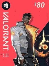 VALORANT Gift Card 80 USD Riot Key UNITED STATES