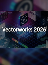VectorWorks Design Suite 2026 - PC, Mac 1 Appareil 1 an VectorWorks Clé GLOBAL