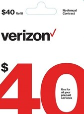 Verizon 40 USD Verizon Clave ESTADOS UNIDOS