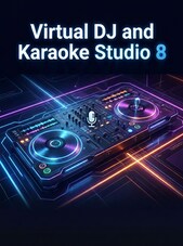 Virtual DJ and Karaoke Studio 8 - PC 1 eszköz Élettartam VirtualDj Kulcs GLOBÁLIS