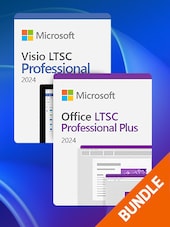 Visio 2024 Pro LTSC + Office 2024 LTSC Pro Plus Bundle - PC Microsoft Clave GLOBAL