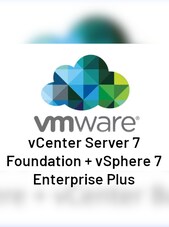 VMware vCenter Server 7 Foundation + vSphere 7 Enterprise Plus - PC Onbeperkt aantal apparaten Levenslang Broadcom Sleutel GLOBAL