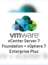 VMware vCenter Server 7 Foundation + vSphere 7 Enterprise Plus - PC Unbegrenztes Geräten Lebenslang Broadcom Schlüssel GLOBAL