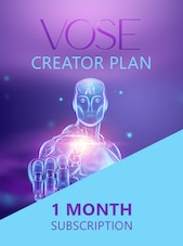 VOSE.AI Creator Plan 1 mese Vose.ai Chiave GLOBALE