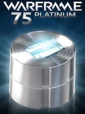 Warframe: 75 Platinum (DLC) - Xbox One Xbox Live - Key (GLOBAL) Xbox Live Klíč GLOBÁLNÍ