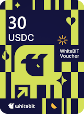 WhiteBIT Voucher 30 USDC WhiteBIT Clé GLOBAL