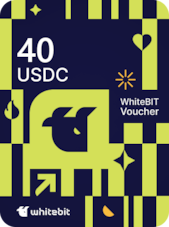 WhiteBIT Voucher 40 USDC WhiteBIT Clé GLOBAL