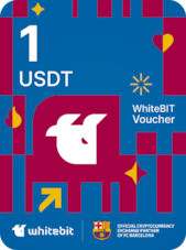 WhiteBIT Voucher | FC Barcelona Edition 1 USDT WhiteBIT Key GLOBAL