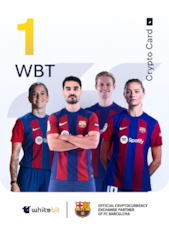 WhiteBIT Voucher | FC Barcelona Edition 1 WBT WhiteBIT Clé GLOBAL